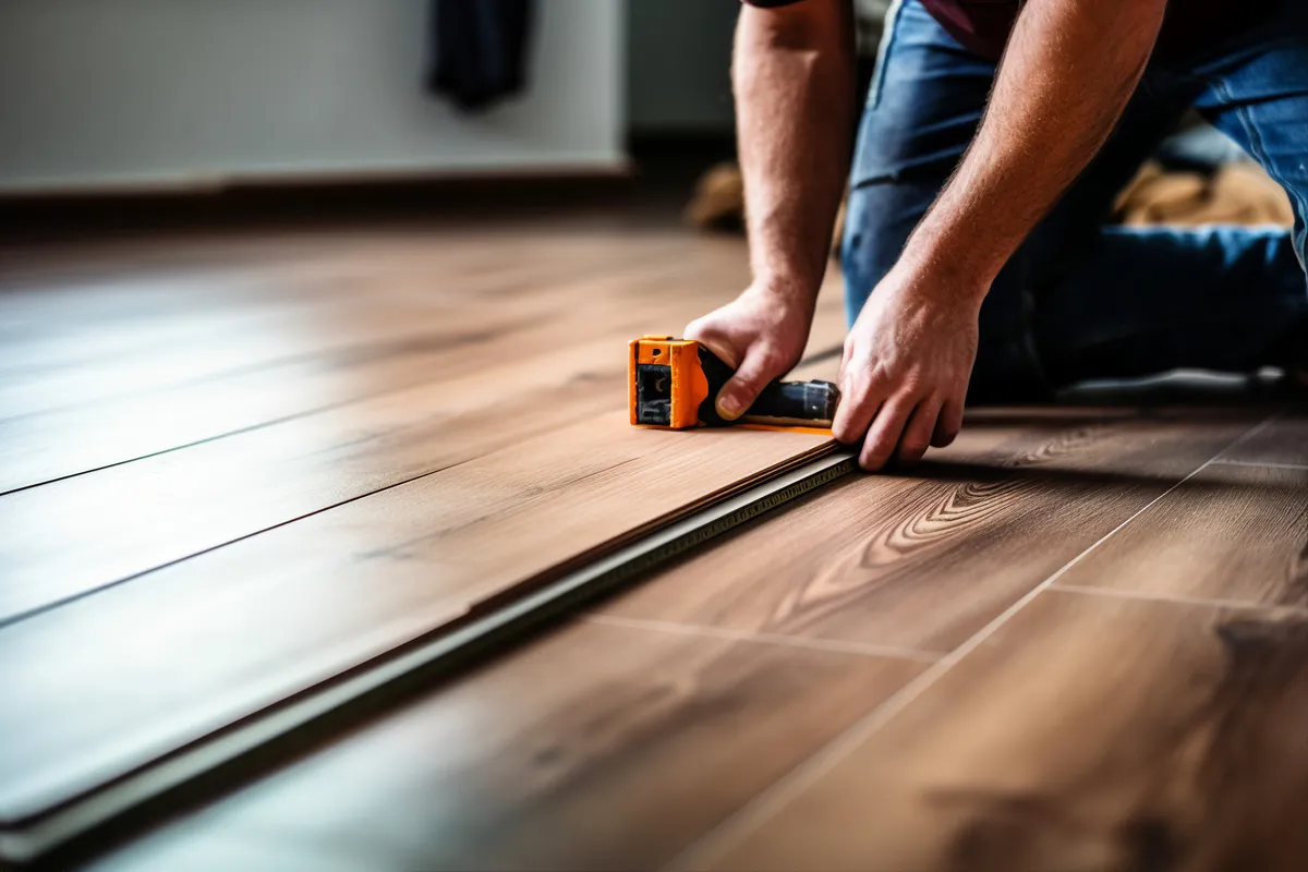 Belys Bau GmbH – Bauunternehmen – Moderne Innenansicht eines Wohnbauprojekts mit KI-gestütztem Konzept